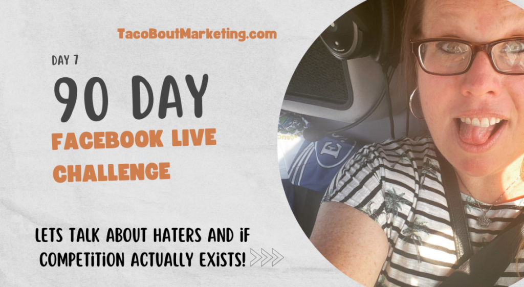 Day 7 – 90 Day Facebook Live Challenge