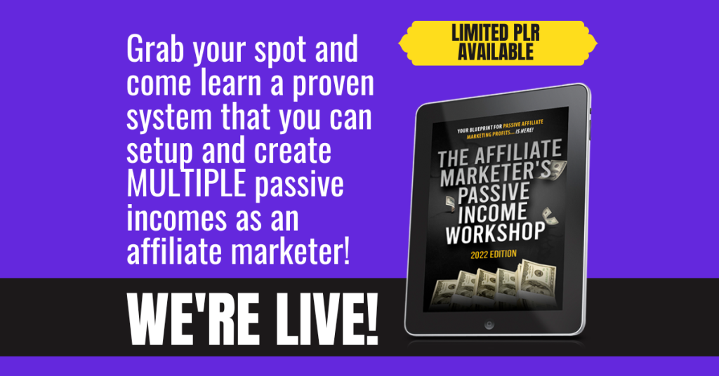 48 Launch Pricing – Passive-Income Workshop Is Now Open!