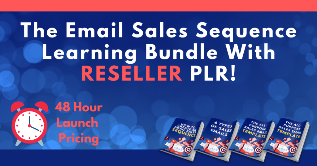 Hurry! New Bundle With Reseller PLR!