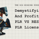 Demystifying And Profiting: PLR VS Reseller PLR License