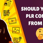 Should YOU Buy PLR Content From ME?