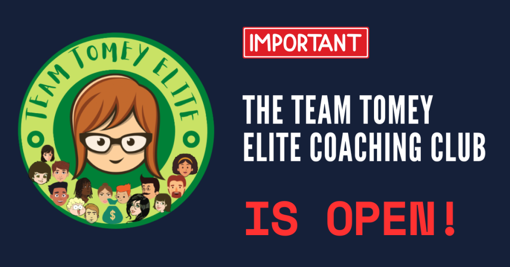 Team Tomey Elite Is OPEN!